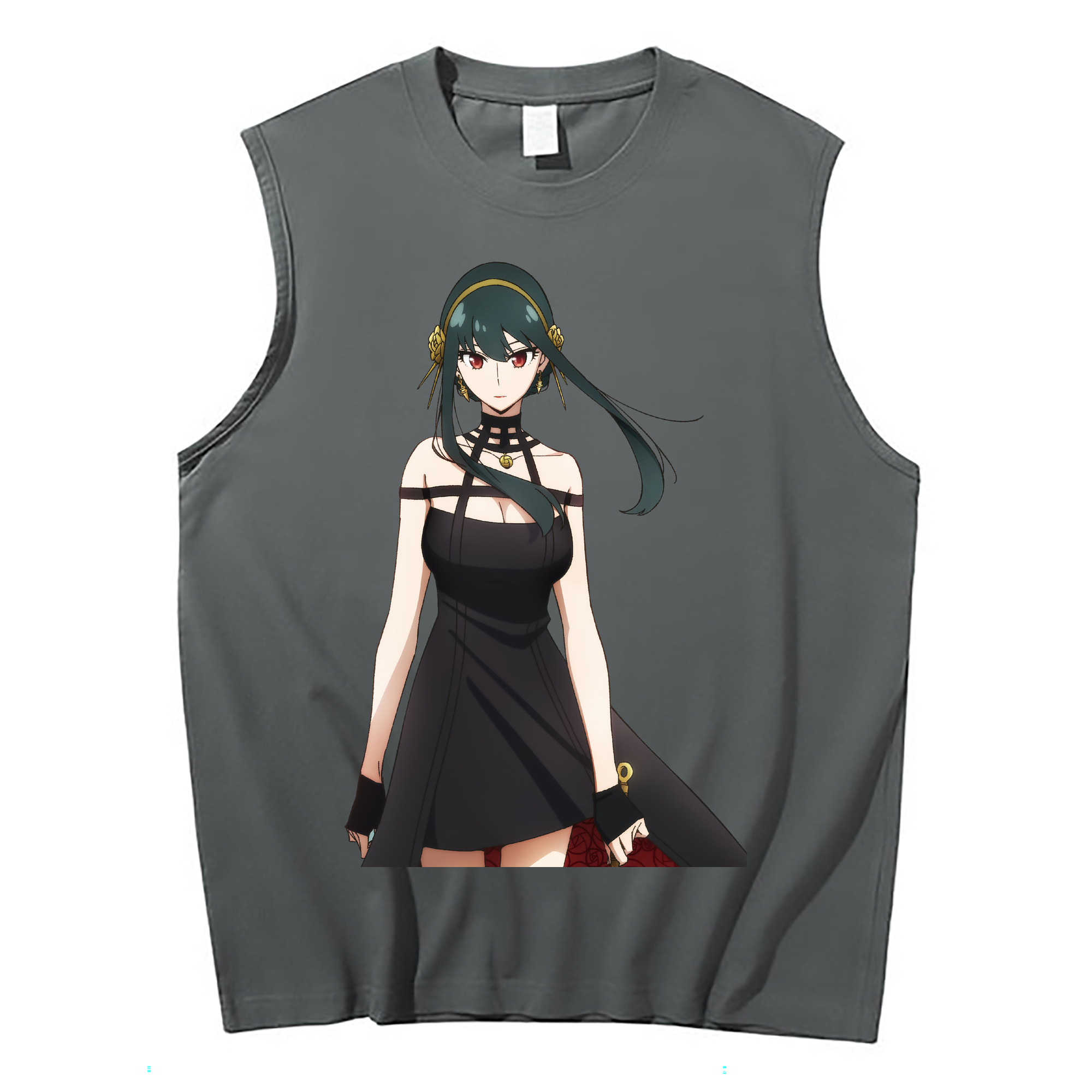 （画像用） SPY×FAMILY间谍家家酒 コットン100％タンクトップ（フロントプリント）